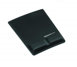MOUSE PAD WRIST SUPPORT/BLACK 9181201 FELLOWES