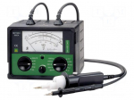 Meter: insulation resistance | analogue | R range: 0&divide;4&Omega; | VAC: 0&divide;1kV
