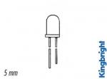 5mm phototransistor water - clear 940nm