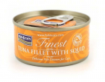 FISH4CATS Tuna fillet with squid - wet cat food - 70g