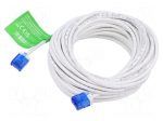Patch cord | U/UTP | Cat: 6a | RJ45 plug,both sides | stranded | Cu | 10m
