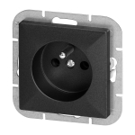 Uued tooted // Gniazdo pojedyncze p/t 2P+Z Pearl, 16A, 250V, PT-16P, czarny