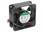 Fan: DC | axial | 24VDC | 60x60x25mm | 53.28m3/h | 40.7dBA | ball | 7000rpm