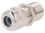 Cable gland | with long thread | PG9 | IP68 | brass | SKINTOP&reg;