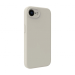 Back panel cover Evelatus Apple iPhone 16e / SE4 Premium Magsafe Soft Touch Silicone Case Pebble