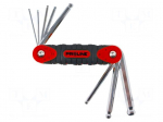 Wrench: hex key-set | spherical | 8pcs.