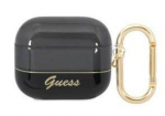 Headphone case Guess Apple AirPods 3 Translucent Case Black
