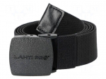 Trousers belt | black | L: 1200mm | W: 37mm