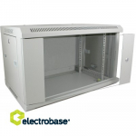 9U 19'' Seinakapp/ 600 x 450 x 501mm/ GREY/ Monteerimata