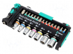 Tools set: socket bits | 39pcs | Tool-Check PLUS