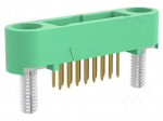 Connector: wire-wire/PCB | socket | male | PIN: 16 | Gecko | 2A | 450V