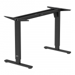 Ergo Office electric height adjustable desk, max height 1160mm, max - 80kg, without sit-stand desk top, black, ER-400 B