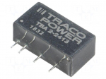 Converter: DC/DC | 2W | Uin: 21.6&divide;26.4V | Uout: 15VDC | Iout: 130mA | SIP7