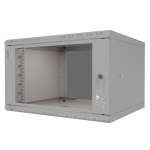 Stalflex Riiulikapp 19" 6U 450mm Klaasuks Hall S-RC19-6U-450GG