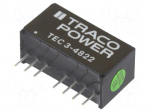 Converter: DC/DC | 3W | Uin: 36&divide;75V | Uout: 12VDC | Uout2: -12VDC | SIP8