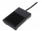Switch: foot | Stabl.pos: 1 | SPDT | 10A/250VAC | Leads: 1m lead | IP50