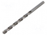 Drill bit | for metal | &Oslash;: 10mm | L: 184mm | Working part len: 121mm
