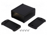 Enclosure: multipurpose | TEKAM | X: 60mm | Y: 70mm | Z: 31mm | aluminium