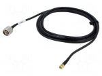 Cable-adapter | 50&Omega; | 3.05m | Colour: black