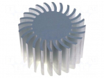 Heatsink | LED | &Oslash;: 85mm | H: 50mm