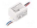 Power supply: switched-mode | LED | 3W | 3&divide;4.5VDC | 700mA | 90&divide;264VAC