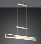 Trio Arcola LED piekarama lampa 150 cm brushed steel brushed steel 331210307 4017807662023