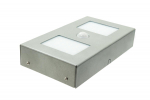 KRONO LED lamp silver  PIR 2x4W 700Lm 6500K