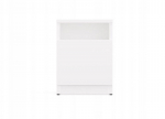 GALAX 30/1D WHITE BEDSIDE TABLE