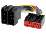 Connector | radio,ISO | Jaguar,Land Rover | PIN: 36