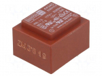 Transformer: encapsulated | 1.5VA | 117VAC | 12V | 125mA | Mounting: PCB