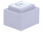Transformer: encapsulated | 7VA | 230VAC | 15V | 0.46A | Mounting: PCB