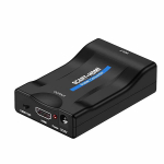 Adapter konwerter scart do hdmi przejści&oacute;wka sygnalu eurozłącze av euro fhd -e392