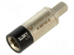 Adapter | Socket size-inch: 1/4" | HEX 1/4" | 38.3mm | 1Nm
