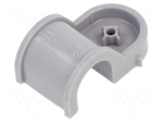 Mounting holder | &Oslash;Braid : 16mm | polyamide | for braids | 100pcs.