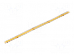 COB LED tape | white neutral | LED/m: 320 | 8mm | IP65 | 120&deg; | 5.5W/m