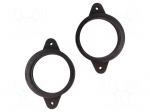 Spacer ring | MDF | 87mm | Audi | impregnated