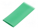 Heat shrink sleeve | thin walled | 3: 1 | 18mm | L: 30m | green