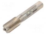 Tap | 1/4"-19 | L: 70mm | Holder: square,hand | 9mm | high speed steel