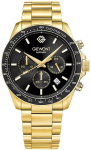 Giewont Men's Chronograph Sapphire Watch GW3520-B4 / gold/black