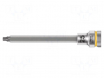 Socket: Torx&reg;-bit | TX25 | 3/8" | 107mm | Chrom-vanadium steel | Zyklop