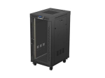 Lanberg FF01-6824-12BL rack cabinet 24U Freestanding rack Black