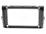 Radio frame | VW | black | 9"