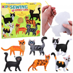 M&auml;nguala | PC | Konsoolid | Tarvikud // Harivad m&auml;nguasjad | Interaktiivsed | Loomingulised | Kunstilised // Zestaw Kreatywny Pluszaki Do Szycia Filcowe Maskotki Kotki DIY 6 szt.