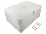 Enclosure: multipurpose | X: 254mm | Y: 361mm | Z: 165mm | TK PC | grey