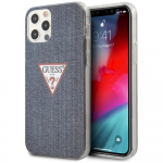 Guess GUHCP12LPCUJULDB Jeans Collection Hardcase for iPhone 12 Pro Max 6,7" / dark blue