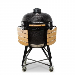 Kamado Bono Limited Ceramic Grill 25&Prime; Kamado barbecue/grill Cart Charcoal (fuel) Black