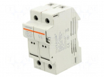 Fuse base | 10x38mm | for DIN rail mounting