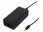 Power supply: switched-mode | 15VDC | 4.33A | Out: 5,5/2,1 | 65W