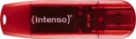 Intenso Rainbow Line 128 GB, USB stick&nbsp;(red, USB 2.0)