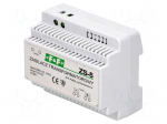 Power supply: transformer type | 15VDC | 0.8A | 230VAC | Mounting: DIN